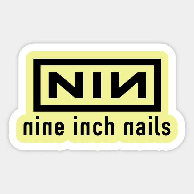 Nin Band Sticker by charlesrevangga